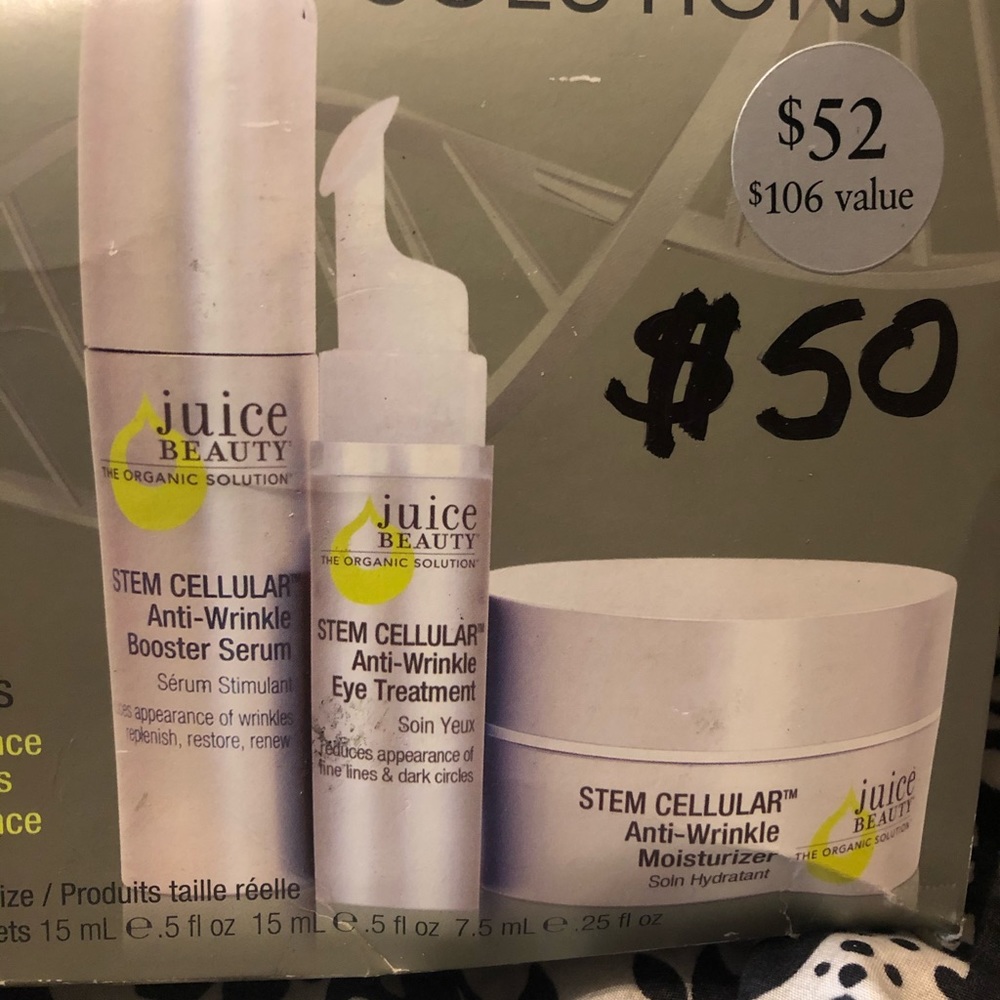 Juice beauty anti-wrinkle solutions